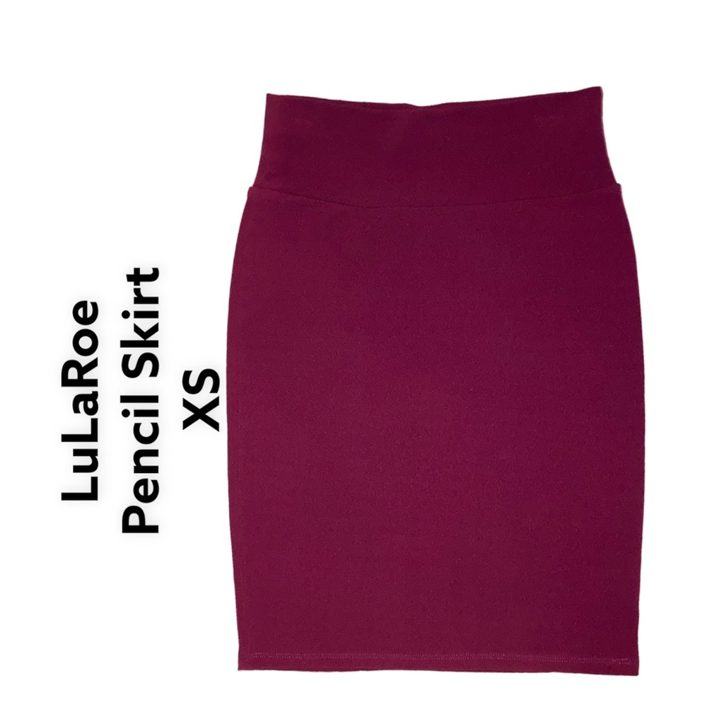 LuLaroe Cassie Pencil Skirt EUC Size XS